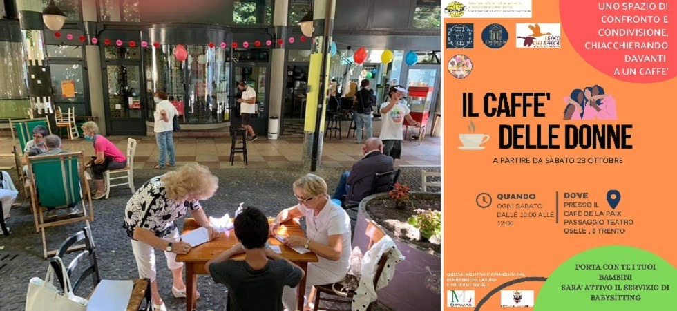 Un momento d'inclusione e confronto per fare comunità e apprendere la lingua: a Trento nasce il Caffè delle Donne